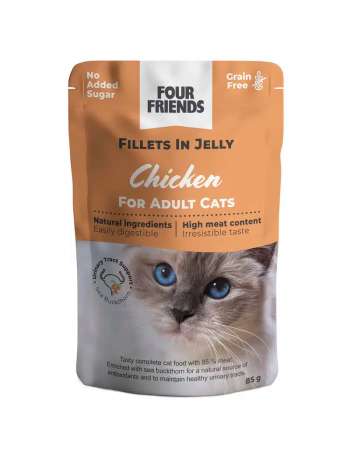 Adult Chicken in Jelly Pouch - 24 st x 85 g