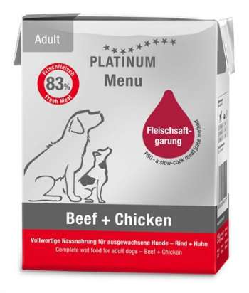 Adult Menu Beef + Chicken Våtfoder till Hund - 12 x 90 g