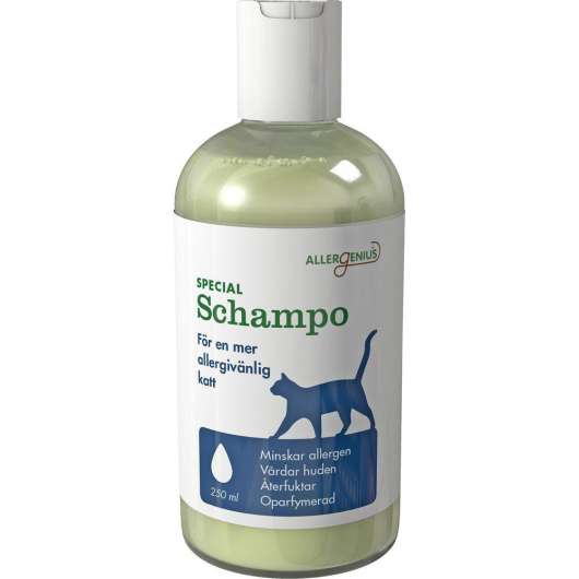 Allergenius Specialschampo Katt - 250 ml