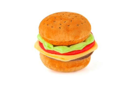 American Classic Toy Burger Banquet Hundleksak - XS