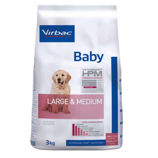 Baby Dog Large & Medium - 3 kg