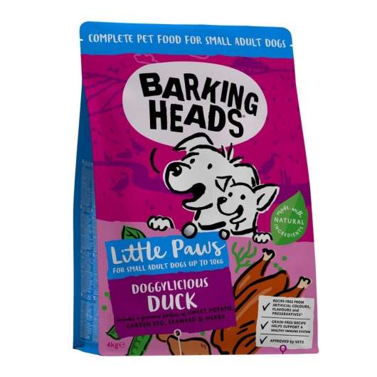 Barking Heads Small Breed Doggylicious Duck
