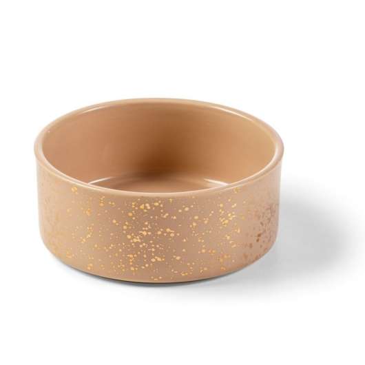 Basic Goldrush Hundskål Keramik Grå/Brun (0,5 l)