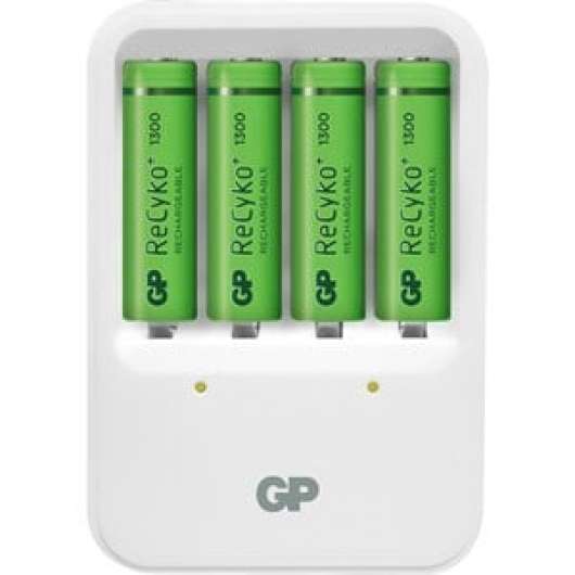 Batteriladdare GP Batteries ReCyko AAA+AA