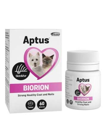 Biorion Tuggtabletter för Hud och Päls - 60 st tabletter