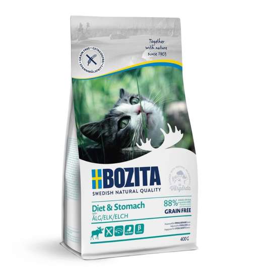Bozita Diet & Stomach Grain Free Elk