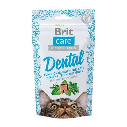 Brit Care Cat Snack Dental Turkey (50 )