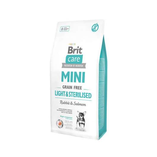 Brit Care Mini Grain Free Light & Sterilised (7 kg)