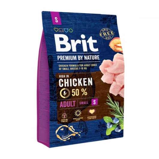 Brit Premium By Nature Adult Small - 3 kg