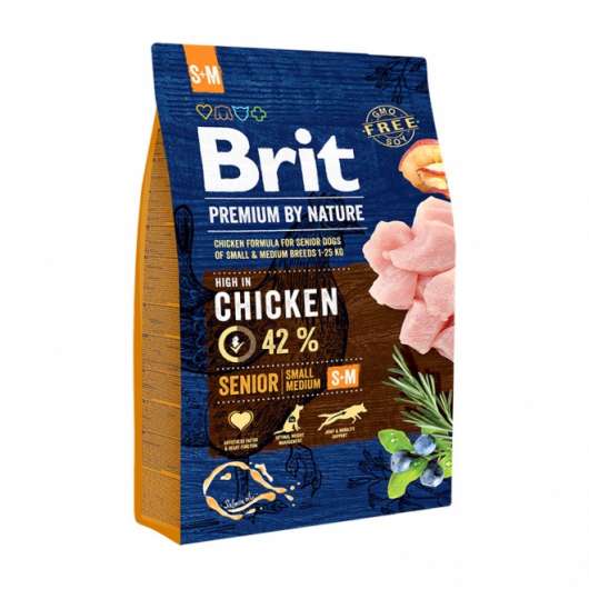 Brit Premium By Nature Senior S-M