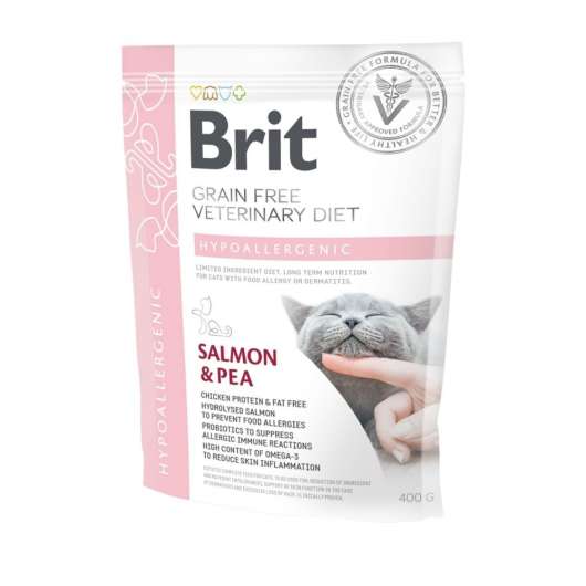 Brit Veterinary Diet Cat Grain Free Hypoallergenic