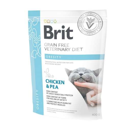 Brit Veterinary Diet Cat Obesity Grain Free