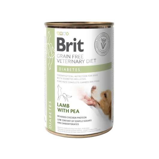 Brit Veterinary Diets Dog  Diabetes Grain Free 400 g