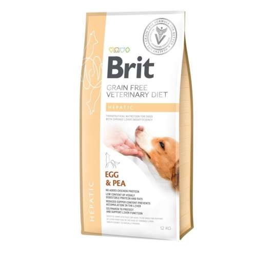 Brit Veterinary Diets Dog Hepatic Grain Free (12 kg)