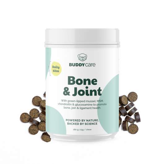 Buddy Pet Foods | Kosttillskott för hundar | Bone & Joint