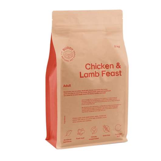 Buddy Petfoods Chicken + Lamb Feast (5 kg)