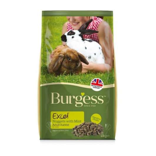 Burgess Excel Rabbit Adult Nugget with Mint (10 kg)