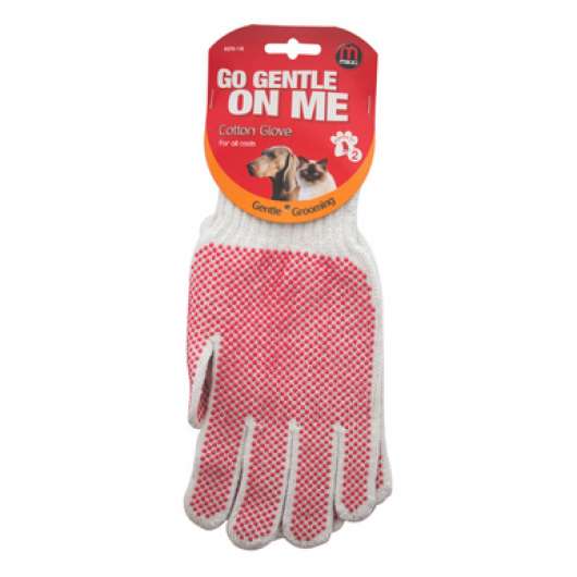 Classic Cotton Grooming Gloves för hund - Grooming vantar