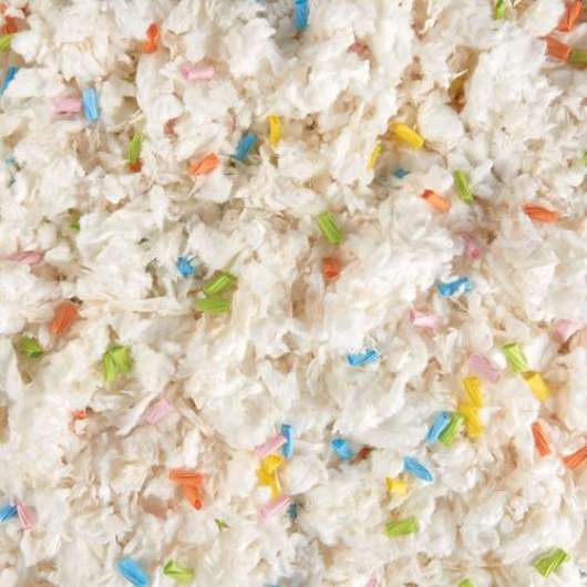 Clean & Cozy Pappersströ till Smådjur - Confetti pappersströ 24