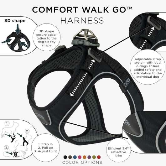 Comfort Walk Go Harness - M