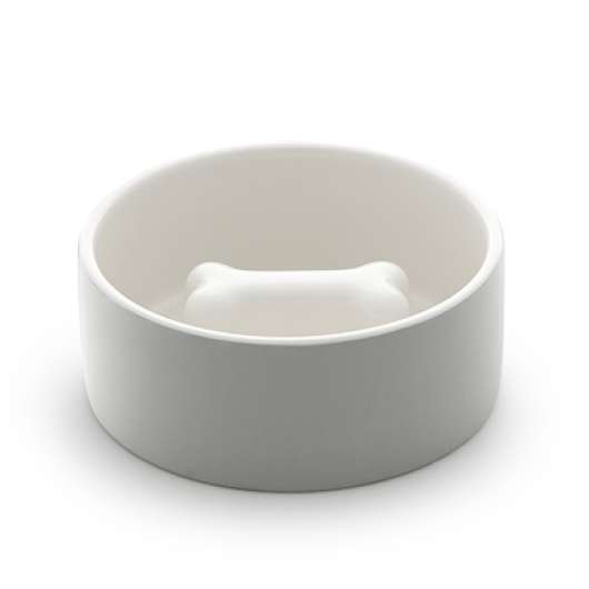 Cooling Bowl - L slow feed / Grå