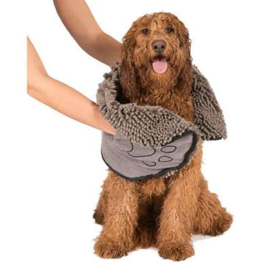 Dirty Dog & Cat Shammy Handduk - Blå