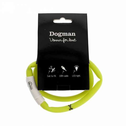 Dogman LED-Halsband Silikon