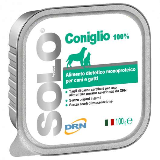 DRN Solo Kanin Monoprotein Våtfoder - 100 g