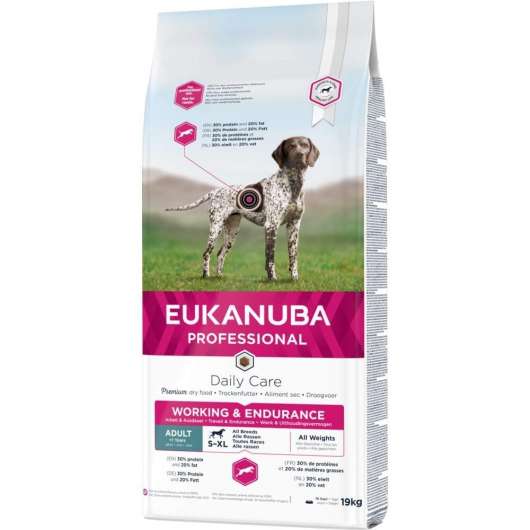 Eukanuba Daily Care Adult Working & Endurance (15 kg)