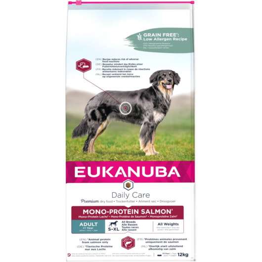 Eukanuba Dog Adult Daily Care Mono-Protein Salmon