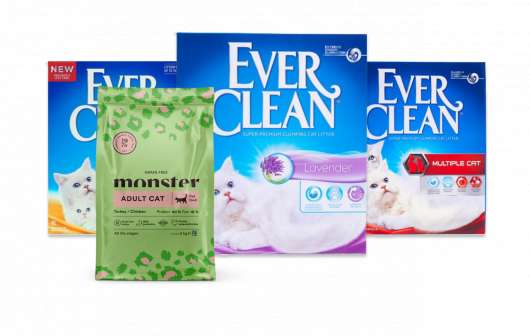 Ever Clean 10L + Gåva Monster 400g - Extra Strong Scented