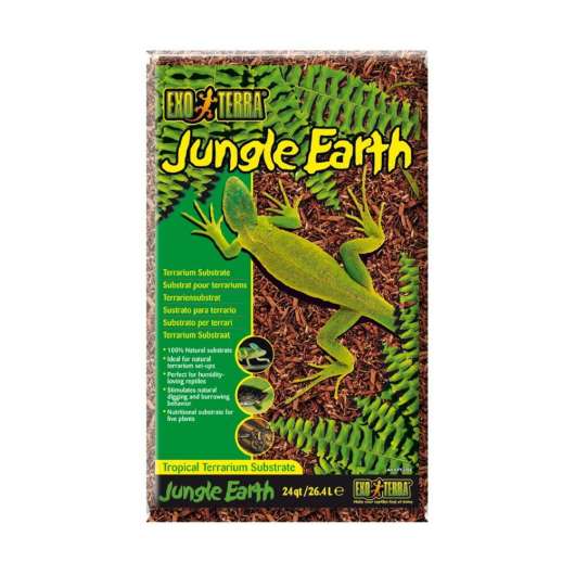 Exo Terra Jungle Earth Bottensubstrat 26,4 Liter