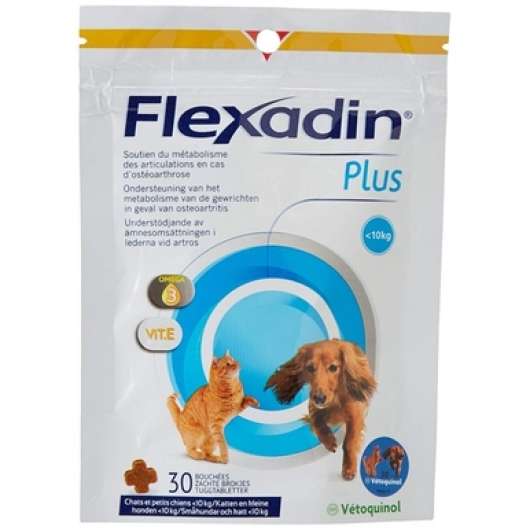 Flexadin Plus Min <10 kg - 30 tuggtabletter