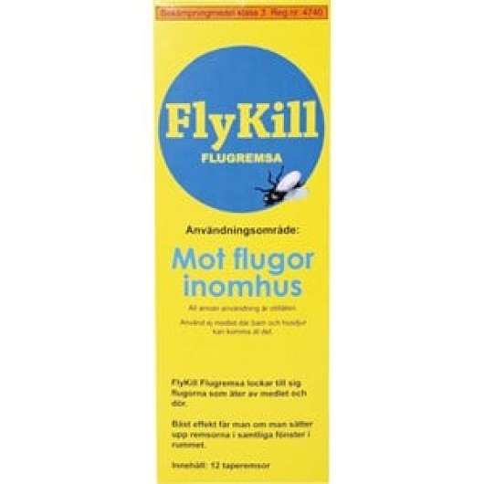 Flugremsa FlyKill, 12-pack