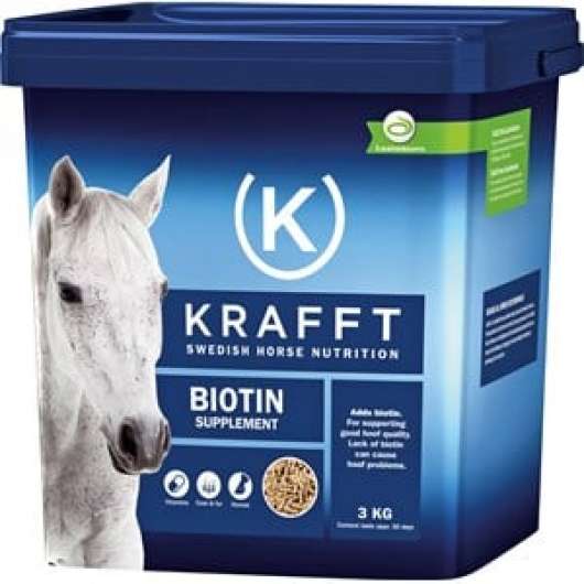Fodertillskott Krafft Biotin, 3 kg