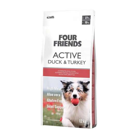 FourFriends Active Duck & Turkey (12 kg