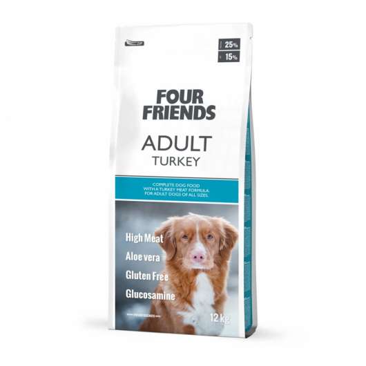 FourFriends Dog Adult Turkey
