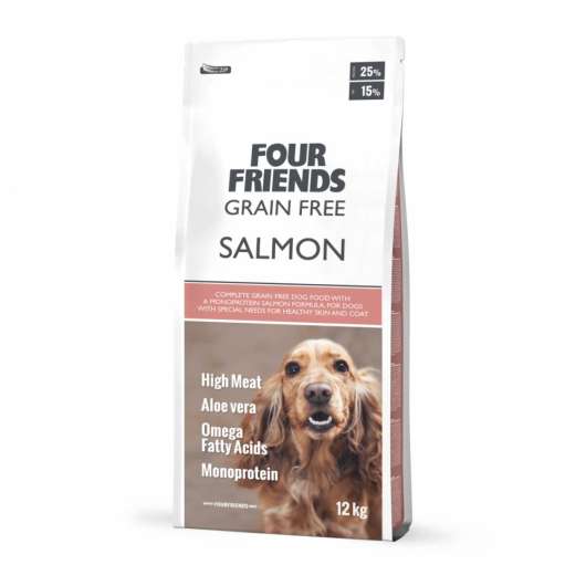 FourFriends Dog Grain Free Salmon