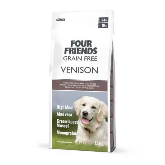 FourFriends Dog Grain Free Venison