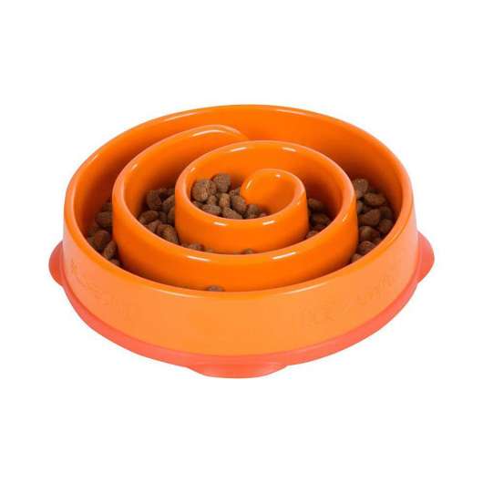 Fun Feeder Slo-Bowl - Small orange
