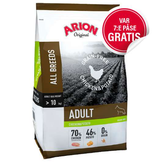 Grain Free Chicken & Potato hundfoder - 12 kg