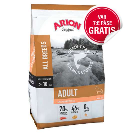 Grain Free Salmon & Potato hundfoder - 12 kg
