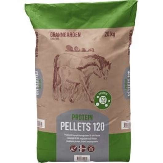 Hästfoder Granngården Protein Pellets 120, 20 kg