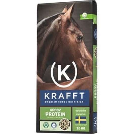 Hästfoder Krafft Groov Protein, 20 kg