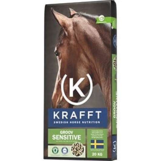 Hästfoder Krafft Groov Sensitive, 20 kg