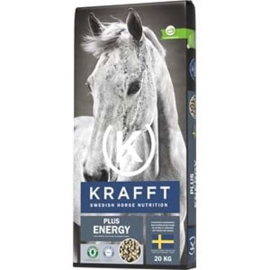 Hästfoder Krafft Plus Energy, 20 kg