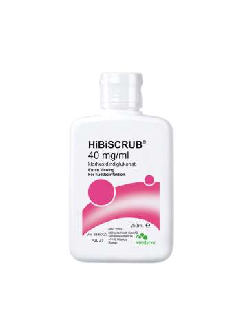 Hibiscrub® Antimikrobiell Kutan Lösning 40 mg/ml - Plastflaska 500 ml