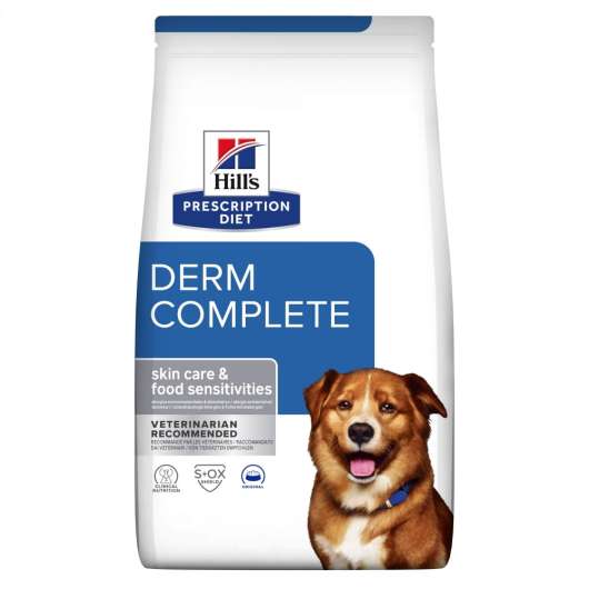 Hill's Prescription Diet Canine Derm Complete Skin Care & Food Sensitivities