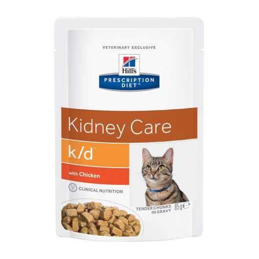 Hill's Prescription Diet Feline k/d Kidney Care Chicken 12x85 g