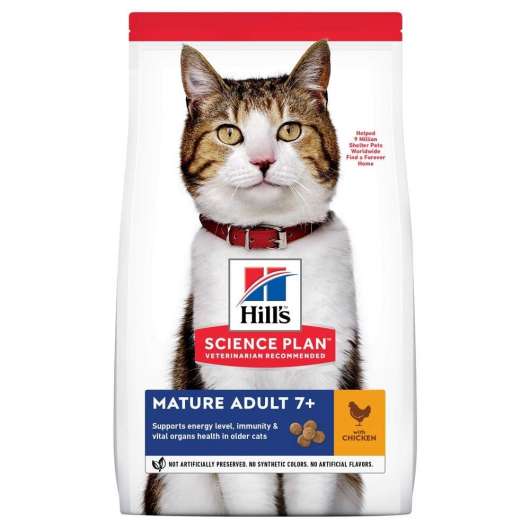 Hill's Science Plan Cat Mature Adult 7+ Chicken
